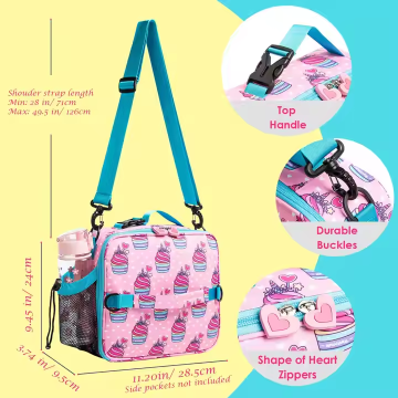 Thermal Food Bag Custom Insulated Lunch Bag Pic...