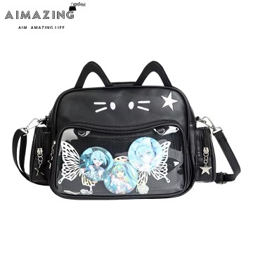 Adorable Cat Ears Ita Bag Portable Stylish for ...